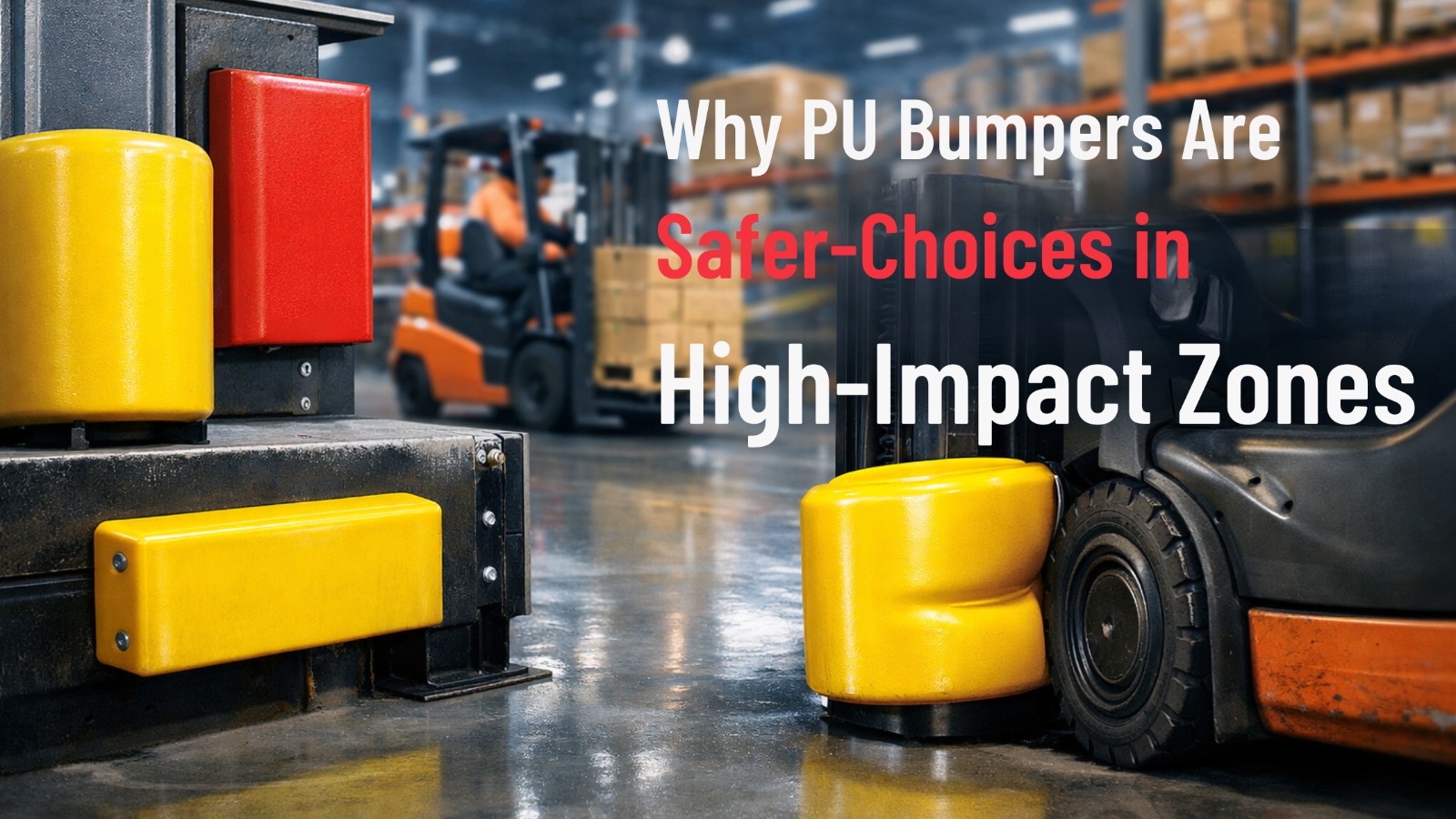 Why PU Bumpers Are Safer Choices in High-Impact Zones